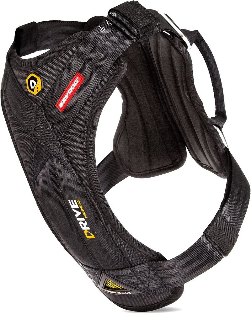 EzyDog Drive Dog Car Harness â€“ Crash Tested and Certified (US-FMVSS 213) Dog Seat Belt Harness for Safe Travel, Adjustable with Padded Comfort (Small) - Image 1